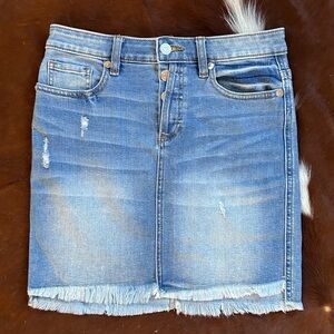 Miss Me denim skirt